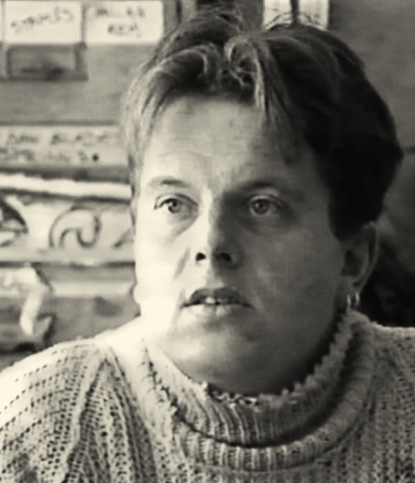 Handspan Theatre Paul Newcombe man's face in woollen high neck jumper